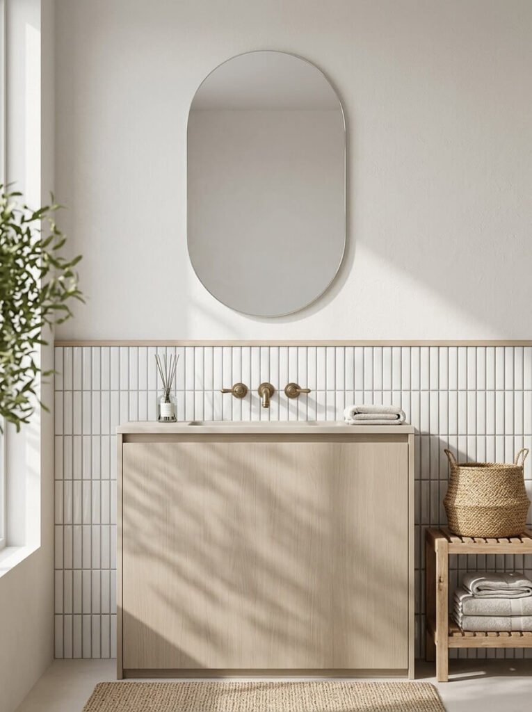 Pencial Mosaic Chalky White